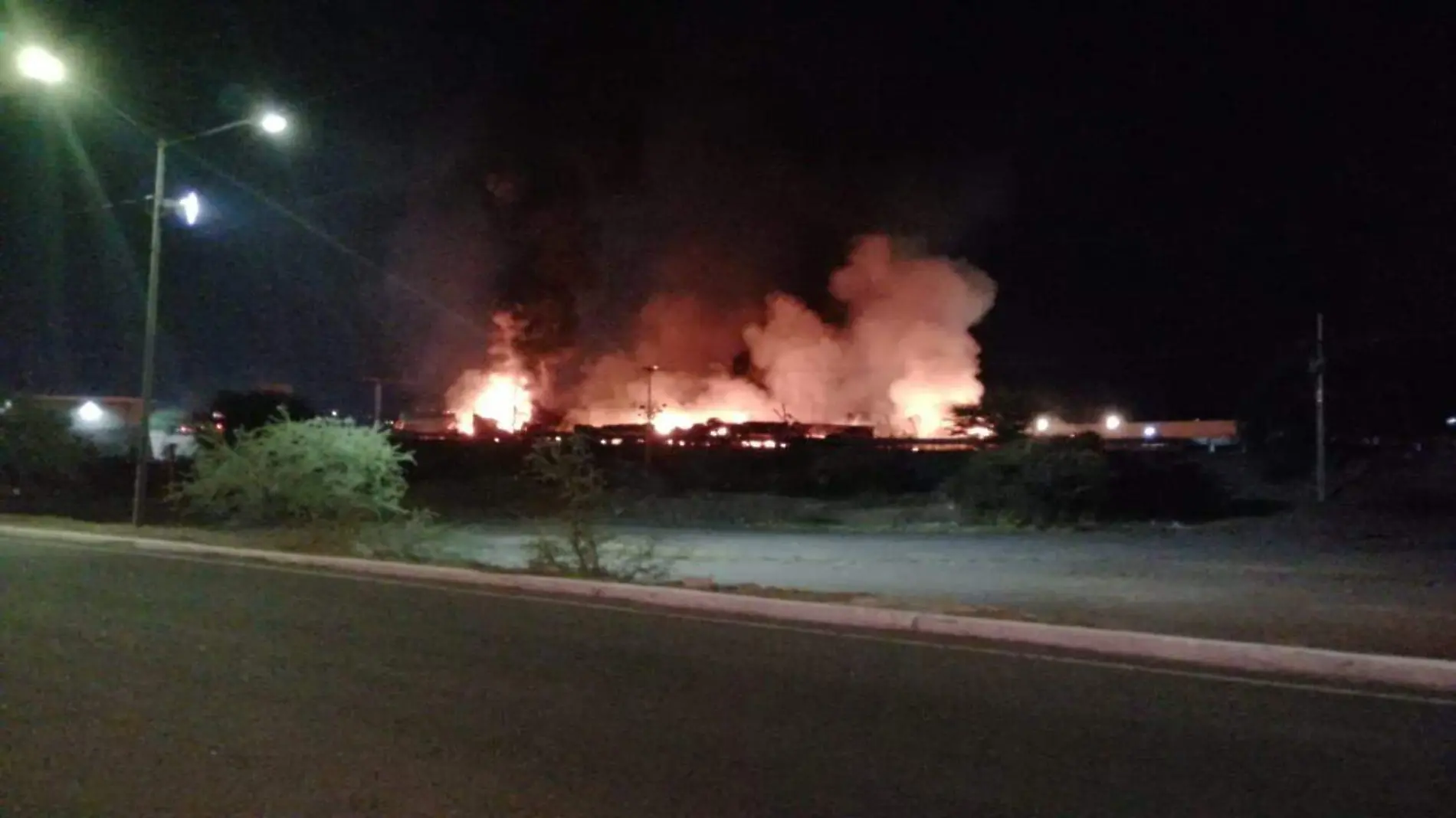 Incendio Carretera 57